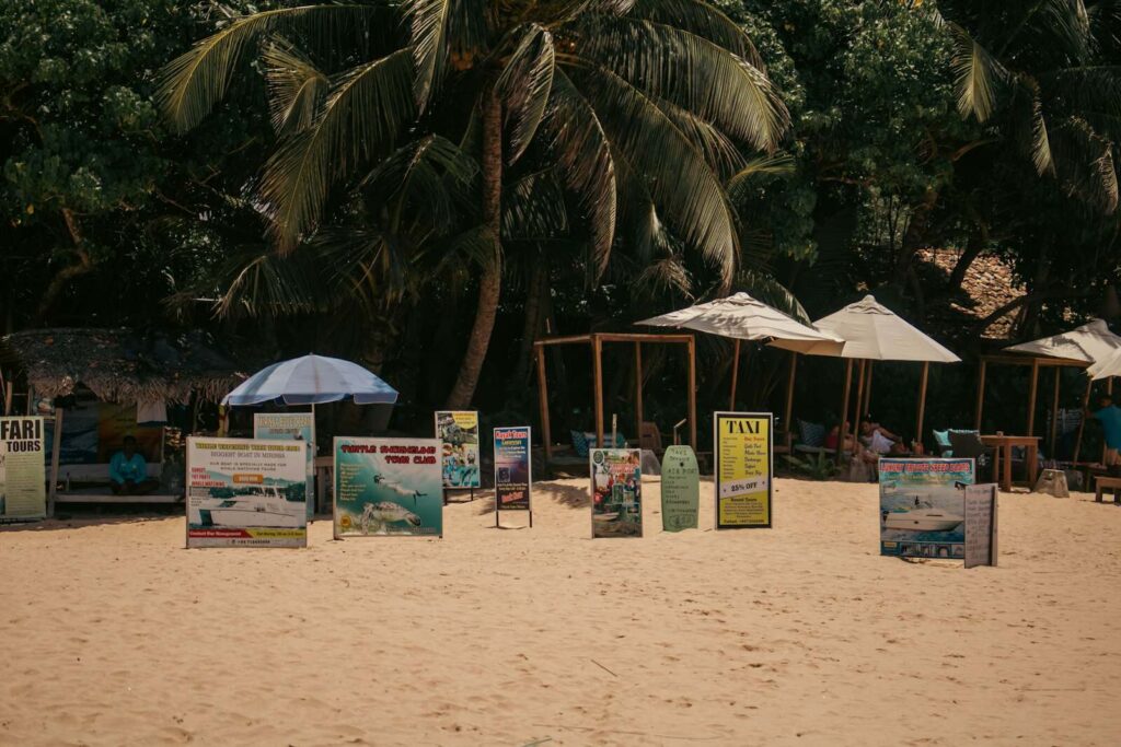 Sri Lanka cultural landscape with ancient ruins and lush greenery